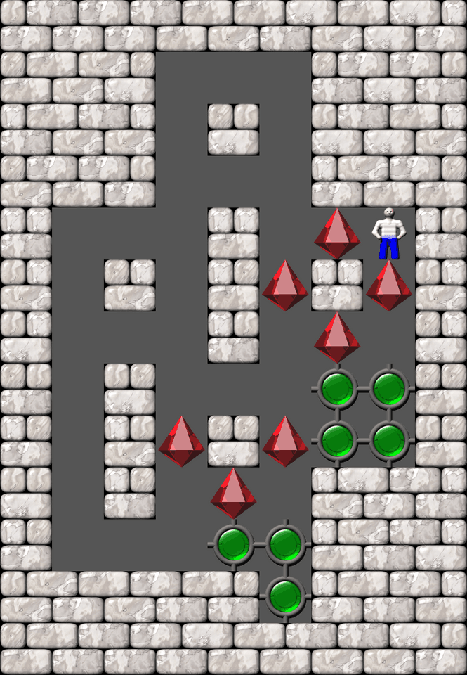 Sokoban Bugs1005 collections level 76